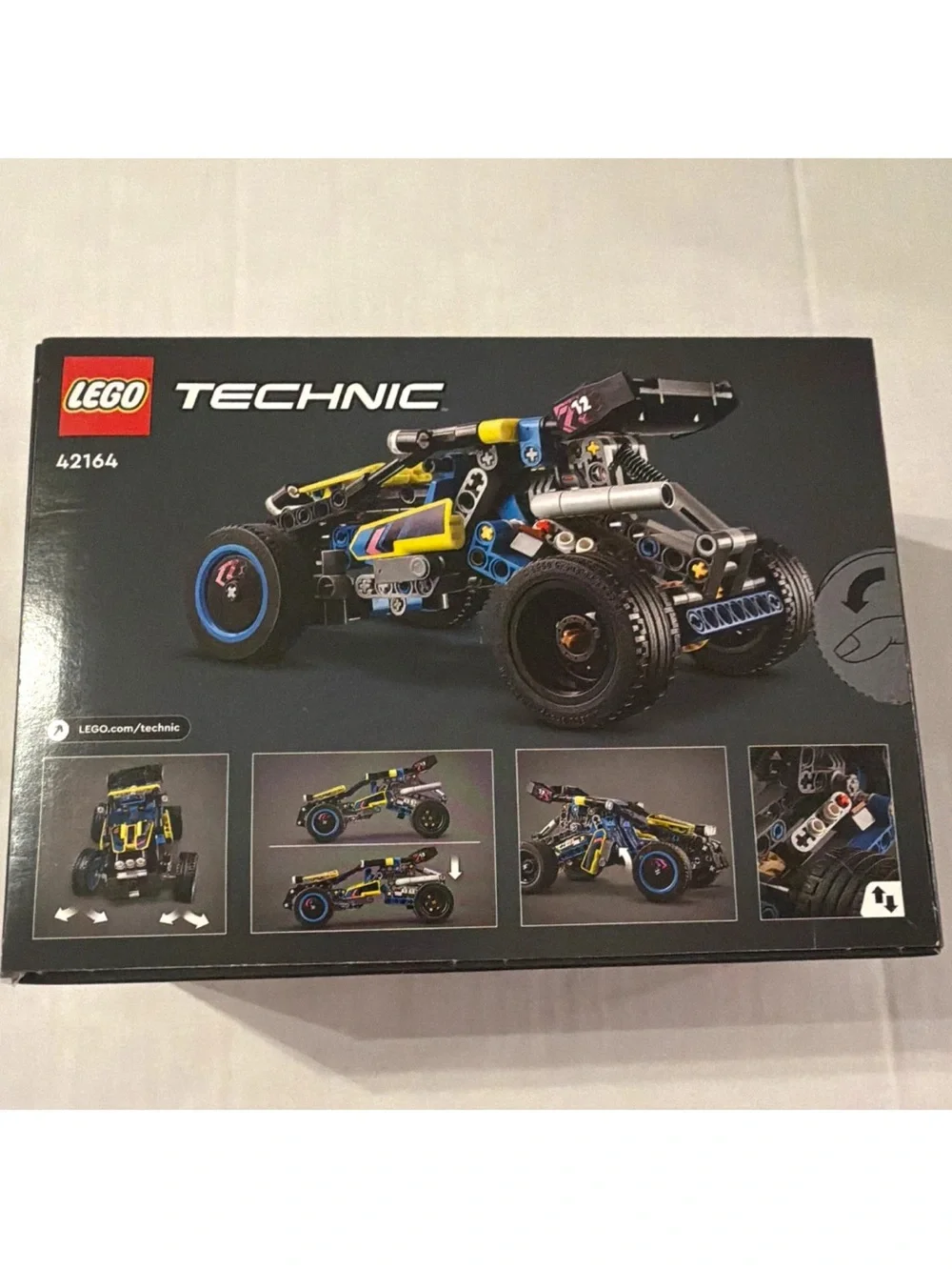 Lego Technic Blue and Black Off-Road Buggy Building Set (42164)